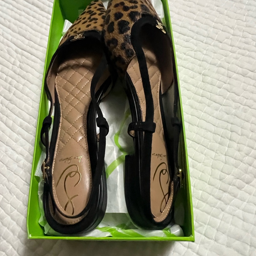 Sam Edelman Leopard Print Flats